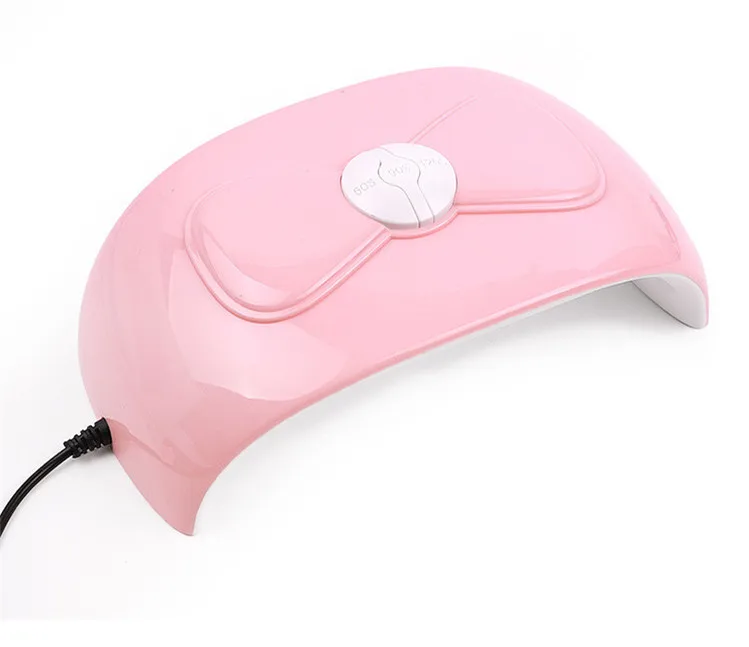 EYL 54W Mini Pink bowknot uv led nail dryer uv light for nail gel polish