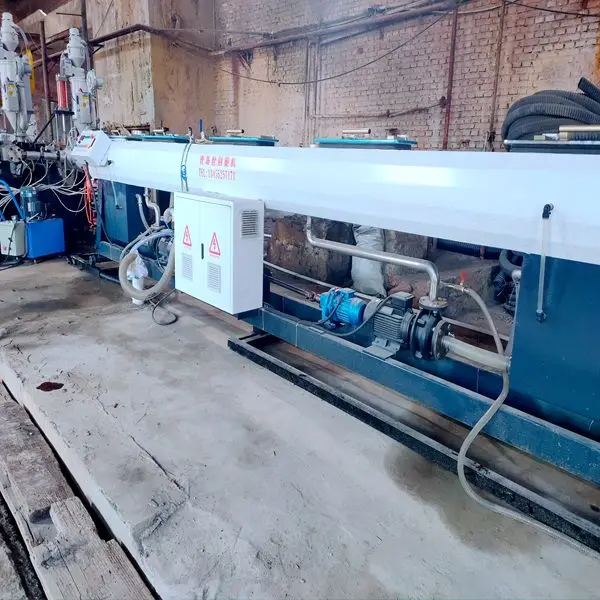 Three Layers HDPE Plastic Corrugated Pipe Machines