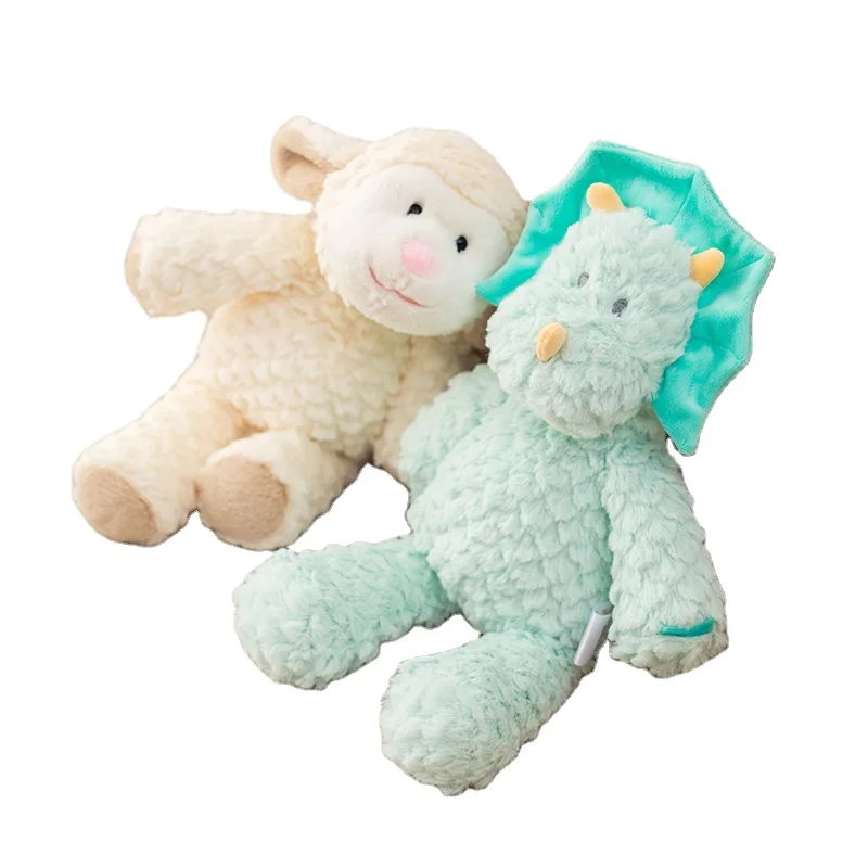 Custom logo cute cartoon small plush toys children comfort dinosaur doll factory direct selling soft and comfortable plush dolls