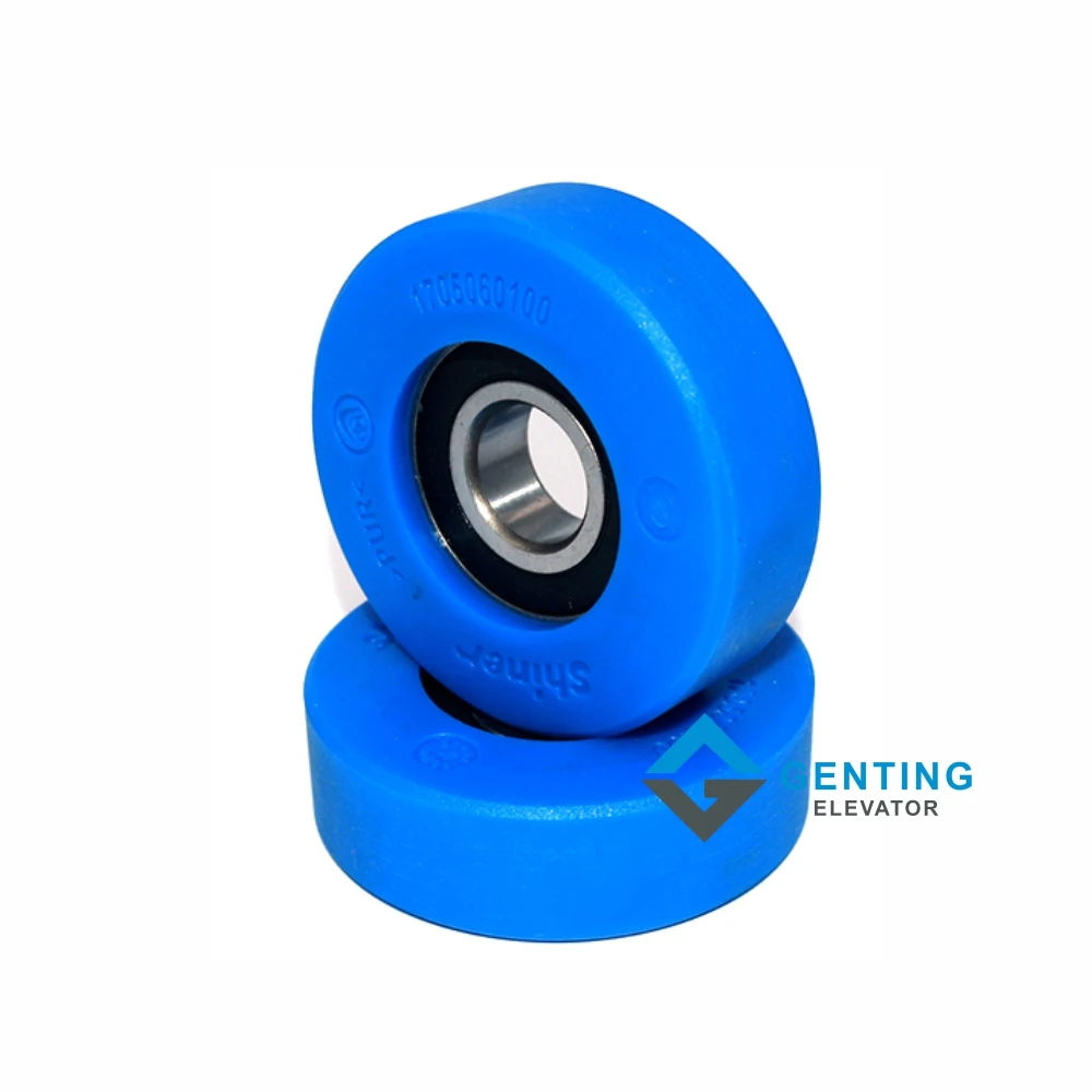 Escalator parts roller Tke escalator blue step wheel chain wheel 75*24*6204