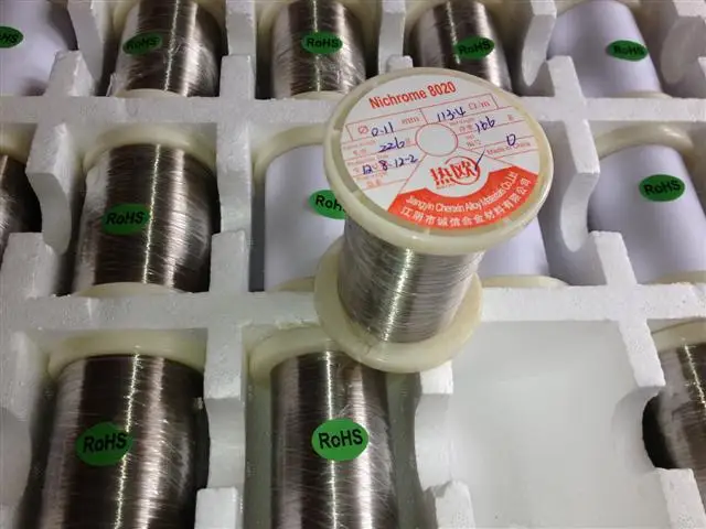 Ni80 Nichrome Heating wire cr20ni80 Ni60Cr15 Ni35Cr20 Nichrome Wire