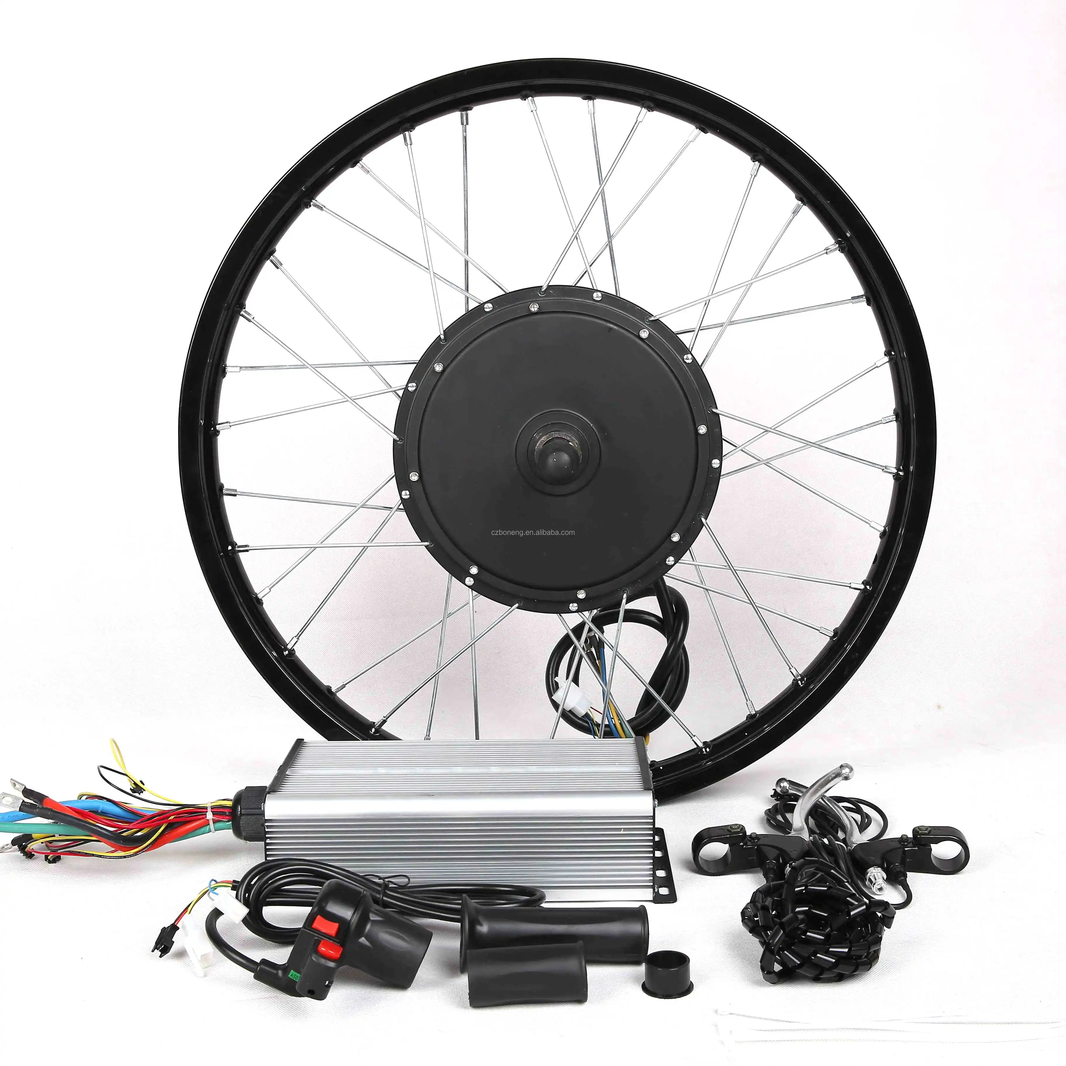 Hub Motor 72v Electric Bike Kit China Manufacture Motorized Fat 26*4.0 Electric City Bike 5000 Watt Lithium Battery Twist CN;JIA