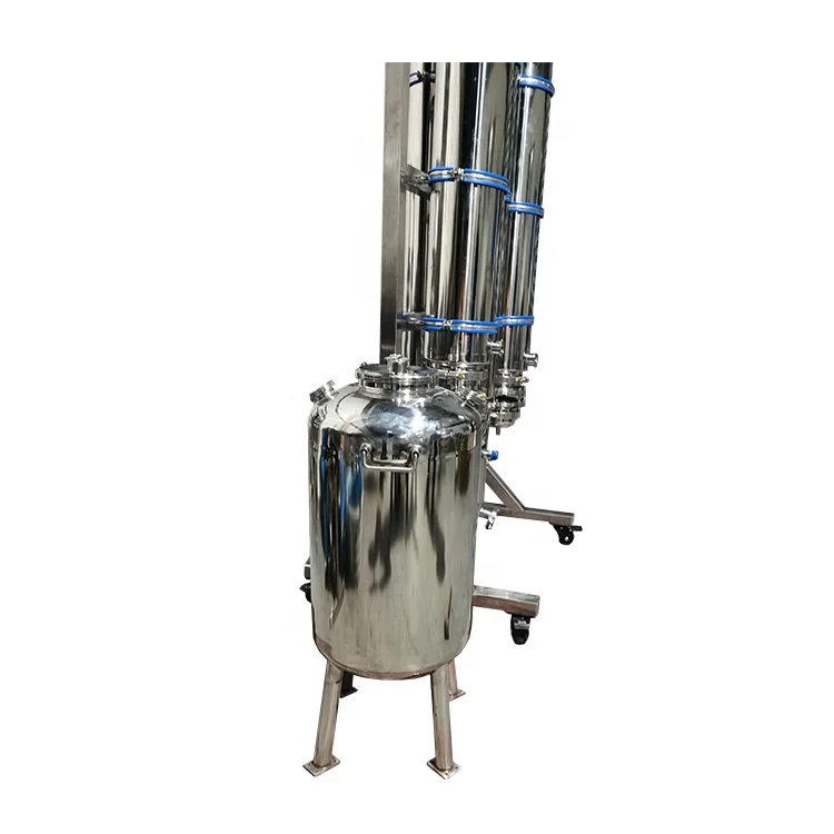 100 or 200L/hr Full System Falling Film Evaporator Equipment