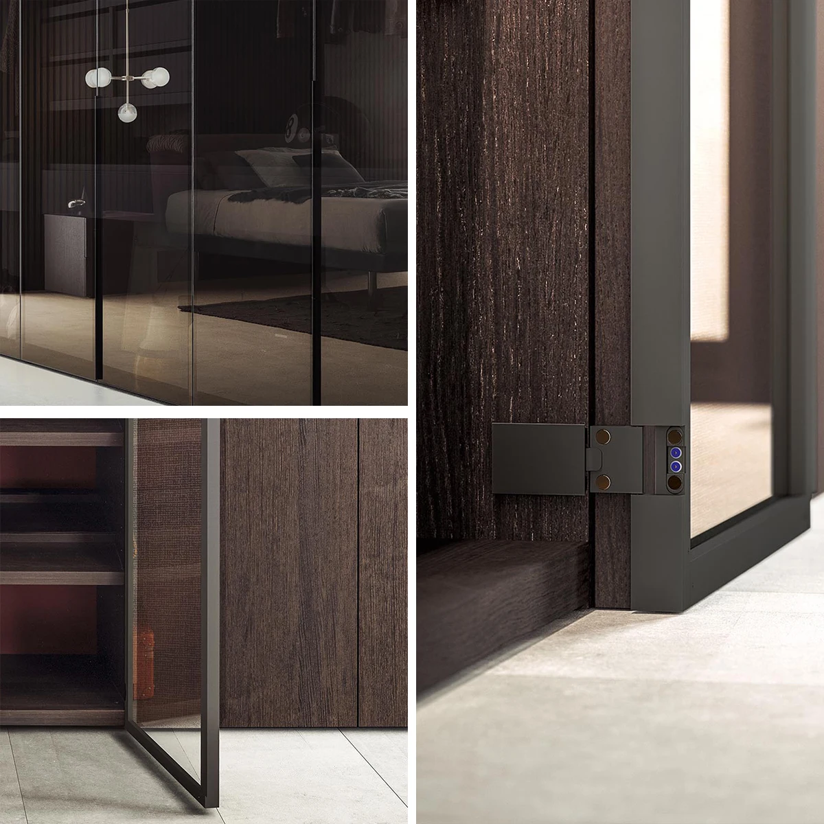 Hot Selling Wooden Wine Display Cabinet Living Room Furniture Wall Mounted Wine Cellar Bar Storage Cabinet With Glass Door