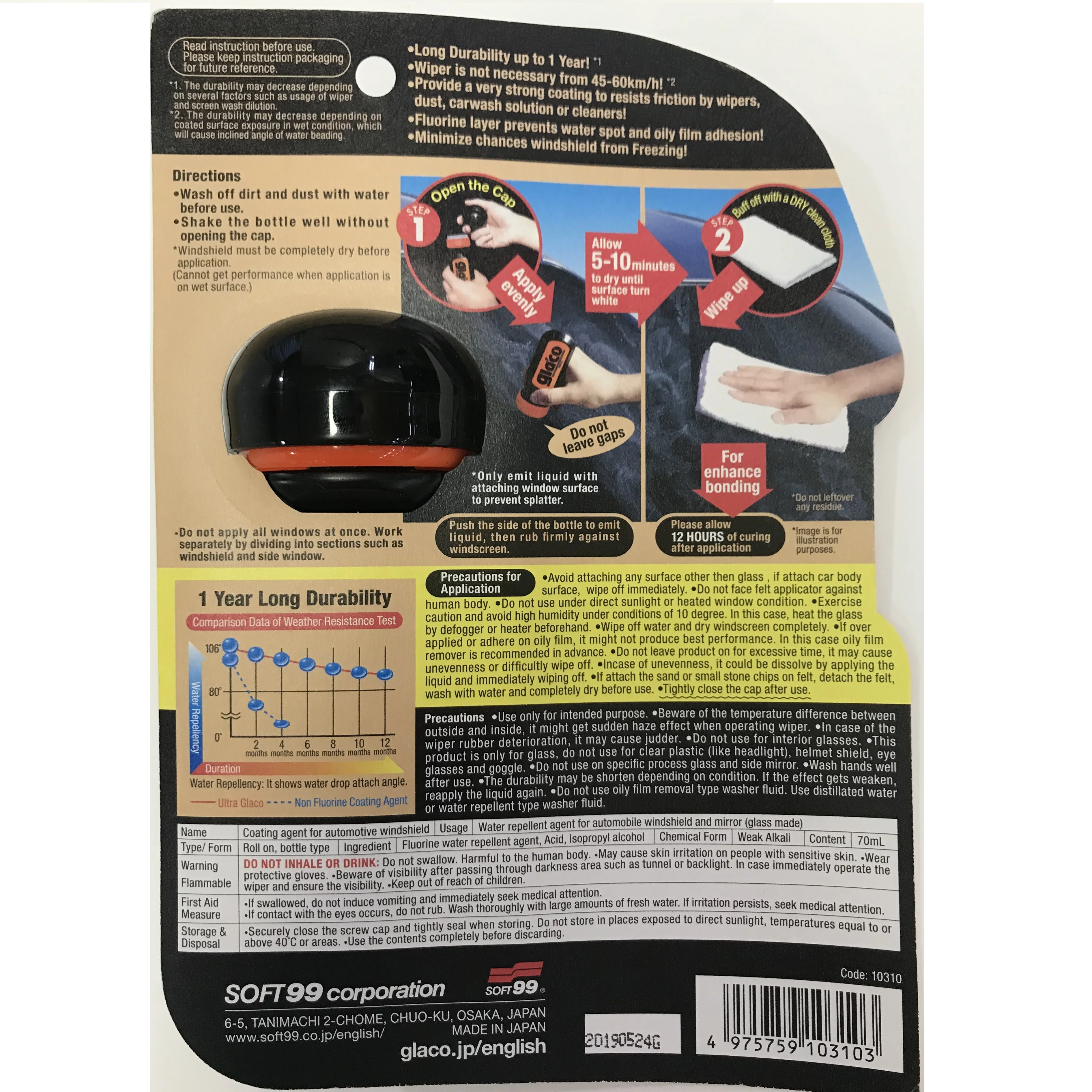 Japan manufacture felt applicator cleaning car supplies wholesale