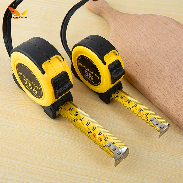 Wholesale Price Metric Promotional Rubber Tape Measure Distance Meter Abs Plastic Stainless Steel Tape Measures