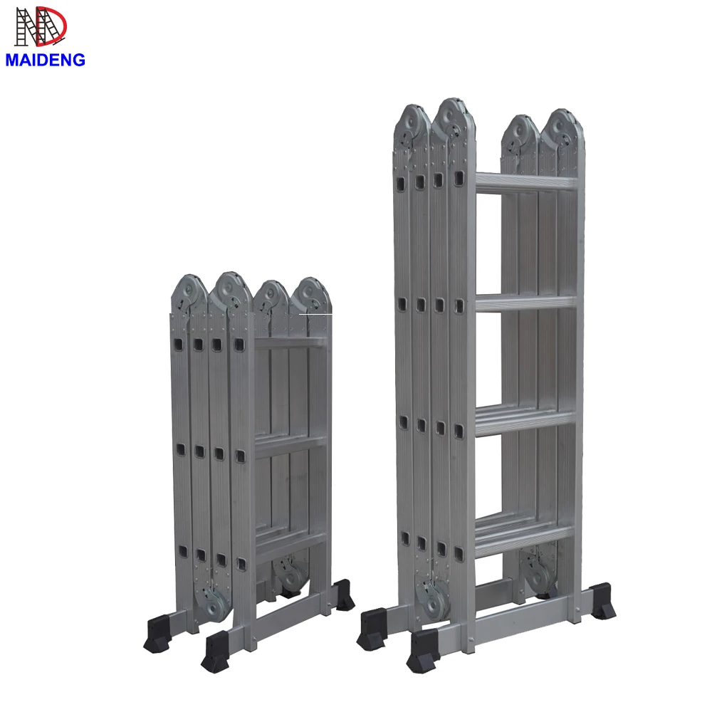 hot sale 8ft 330lb max load multipurpose step ladder 4*2 steps with work platform