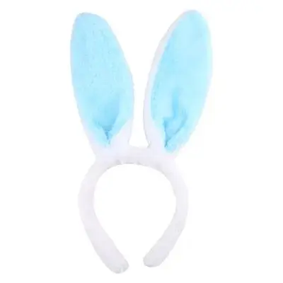 Cute Plush Bunny Ears Hair Bands Soft Rabbite Ears Easter Adult Headbands for Women Girls Anime Cosplay Party Hair Accessories