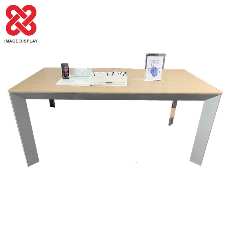 Customized High-End Mobile Phone display stand store display stand shopping mall display case table