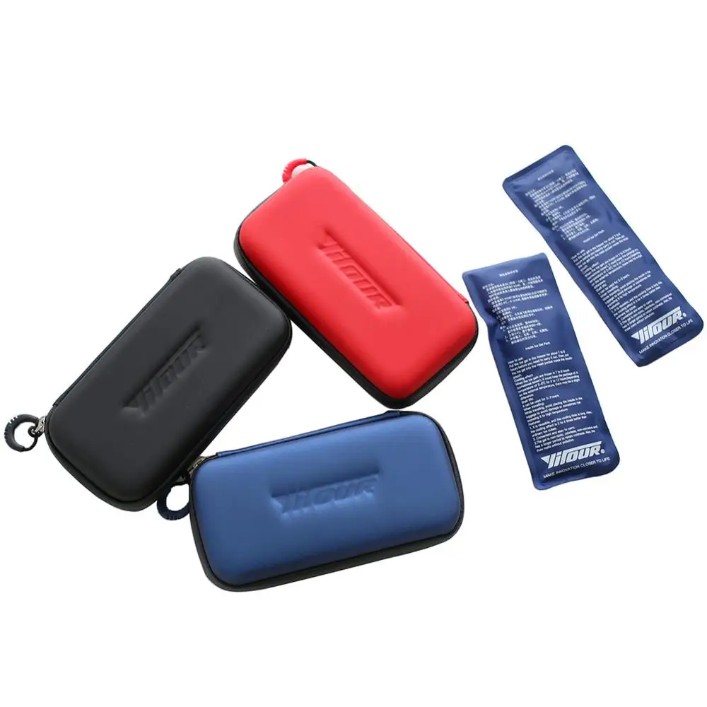 New medicine injection insulin portable refrigerated package insulation package to send ice sheet