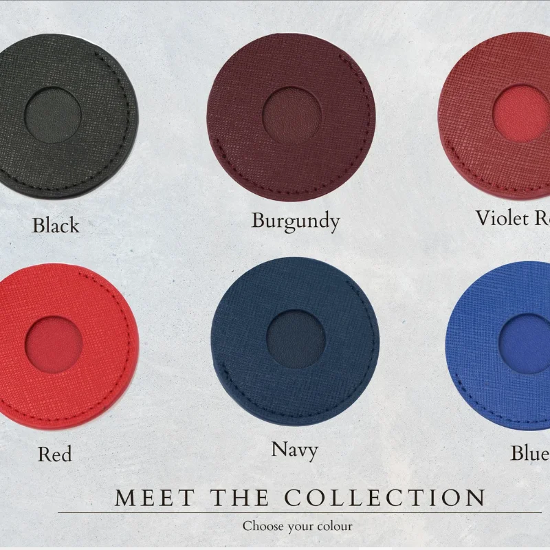 YY Stocked Personalized Key Fob PU Leather Custom Key Ring Fashion Leather Key Chain for Women Men Gifts