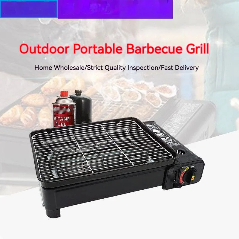 Custom Wholesale Restaurant Camping Stainless Steel Commercial Barbecue Portable Outdoor Bbq Gas Grill