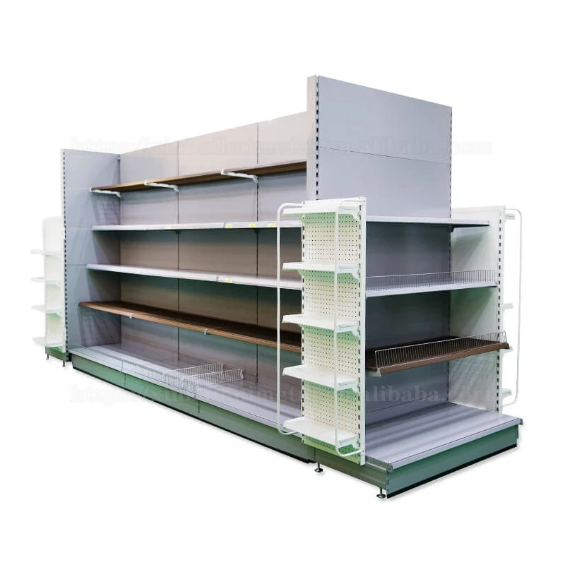Hot Tego Light Duty Gondola Store Supermarket Shelf for Retailing Stores