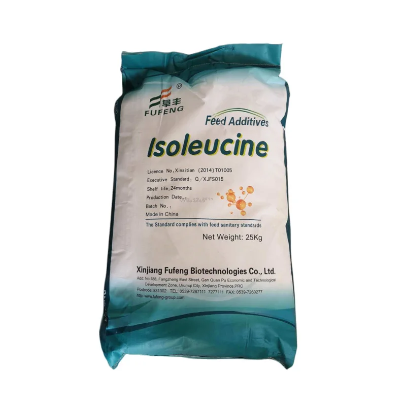 Fufeng L Isoleucine animal feed grade 25kg bag L-Isoleucine powder for poultry and livestock