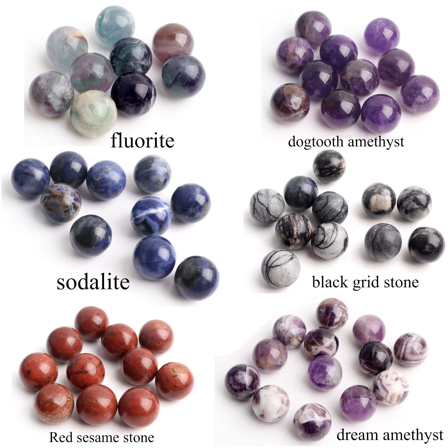 Wholesale Natural crystal 30mm Yellow Jade Sphere Healing Ball Stone Home Decoration