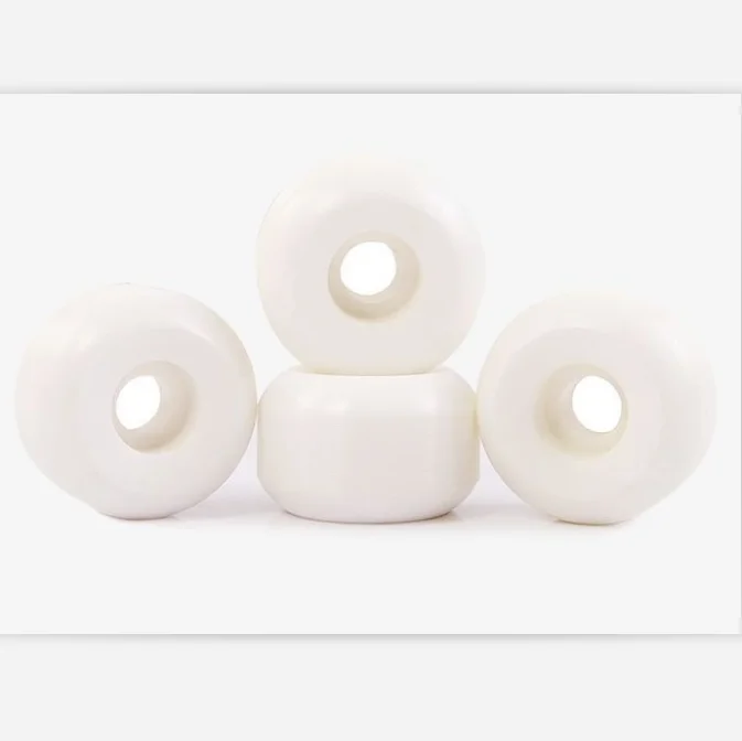 China Manufacture H Or C Shape White Custom Blank Street Skateboard Skate Board Wheels