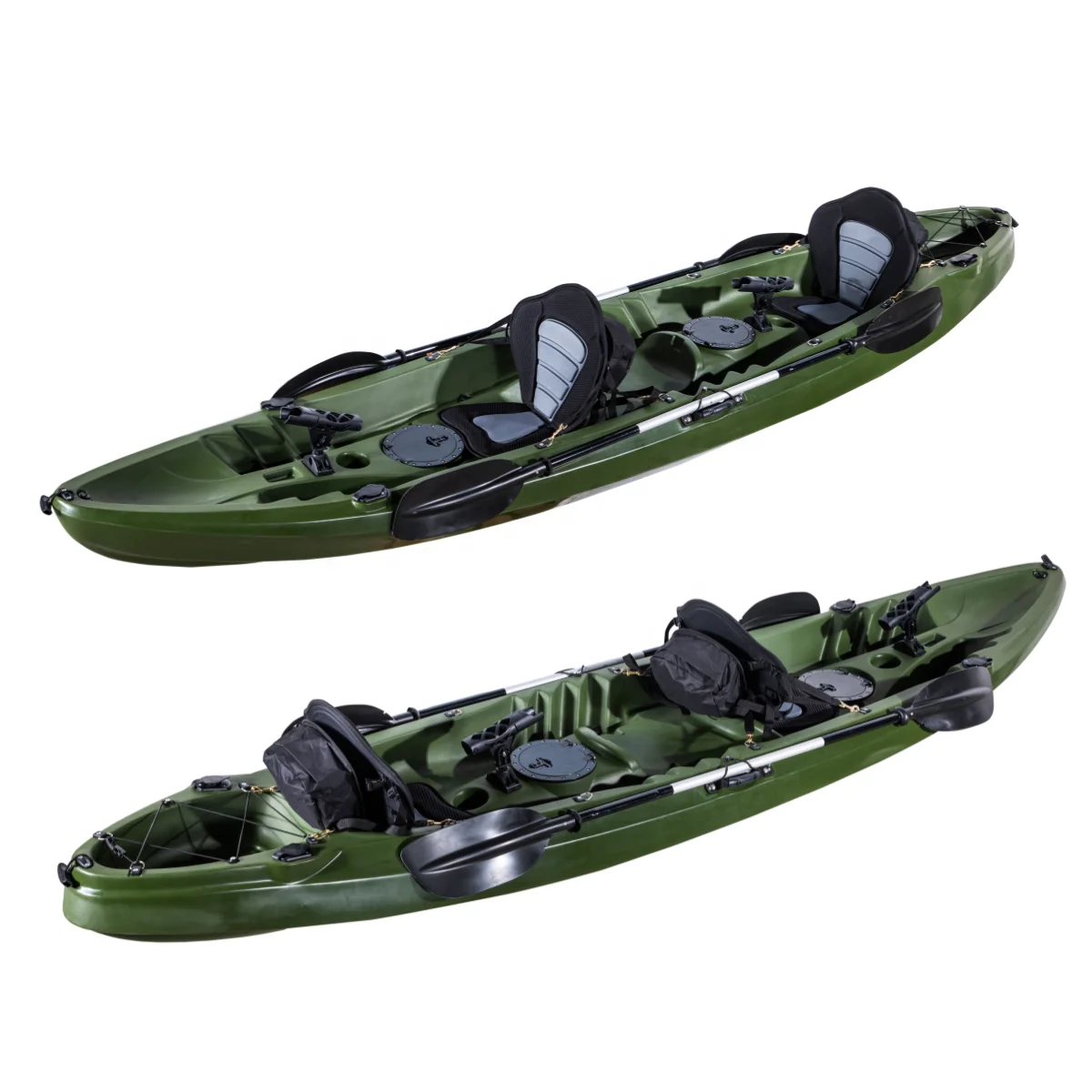 Hot Sale LSF  Family Kayak 3 People Sit on Top  Cruising Fishing Kayak