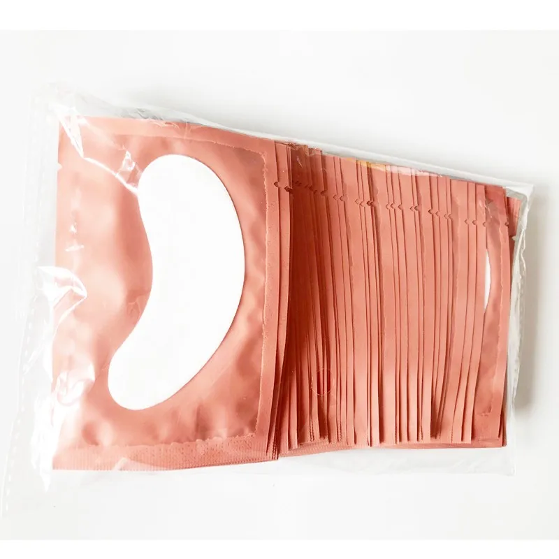 2023 Eyelash Extension Lint Free Lashes Pad Eye Mask OEM eye patch Gel Pads Fiber Eye Pad