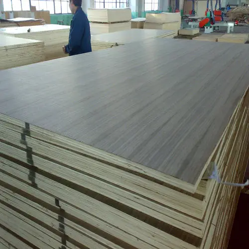 Melamine Laminated Faced MDF Board Melamine Coated MDF For Furniture
