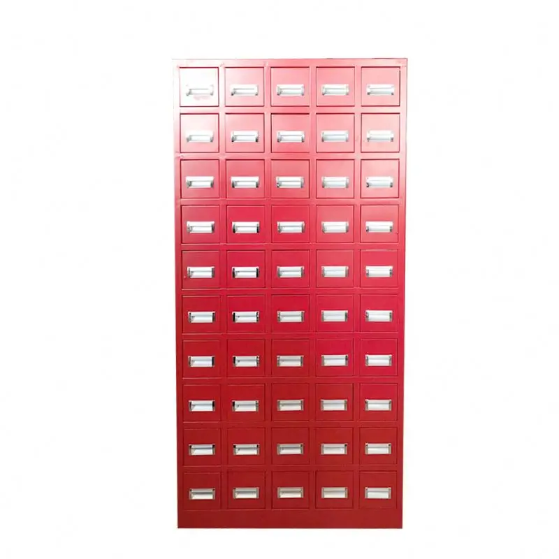 Custom Color Steel Multi Drawer Hospital Pharmacy Pharmacy Chinese Herbal Medicine Storage Cabinet