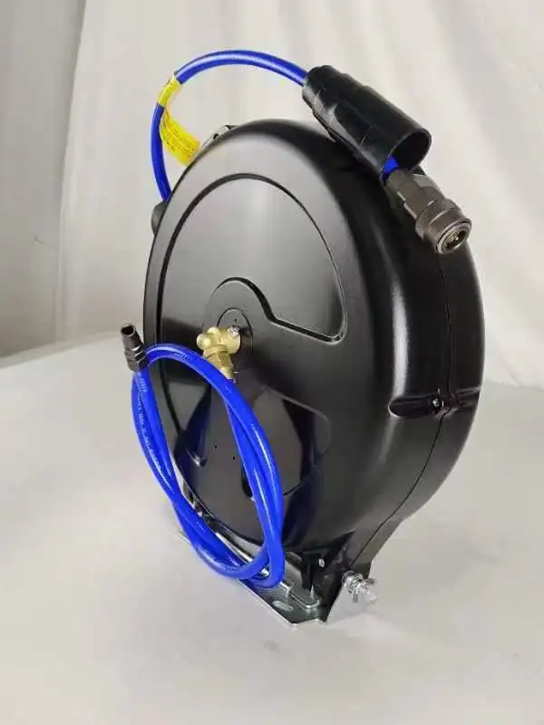 Garden Automatic High Pressure Metal Industrial Wash Steel Wire Pipes Hose Reel No reviews yet