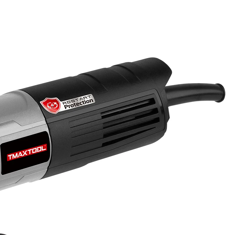 Professional Powerful 220V Alternating Current Handhold 100MM Cutting Disk Variable Speed Angle Grinder Machine