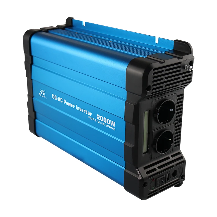 Vehicle 2000W Car Power Inverter Converter DC 12V to AC 220V USB Adapter Portable Voltage Transformer Car