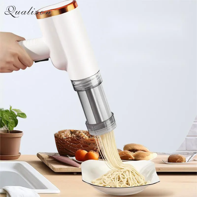 Rechargeable Noddle Making Machine Automatic Electric Mini Pasta Machine Portable Wireless  Maker