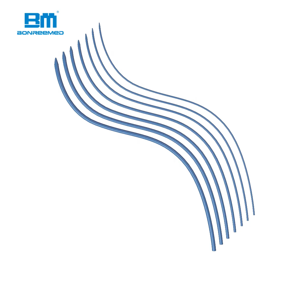 Hospital S-Curved Straight Catheter Medical Urology Urethral Dilator Set For Hospital Ureteral Dilator Set Used For Dilation
