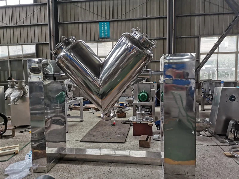 v shape powder blender v type pharmaceutic mixer v model powder blender