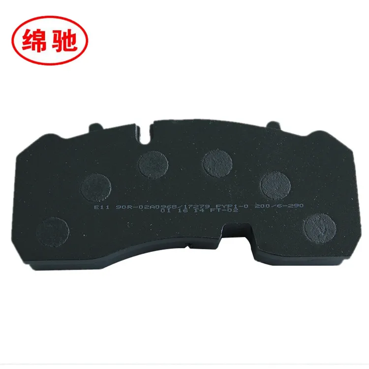 Запчасти для тяжелых грузовиков тормозная накладка