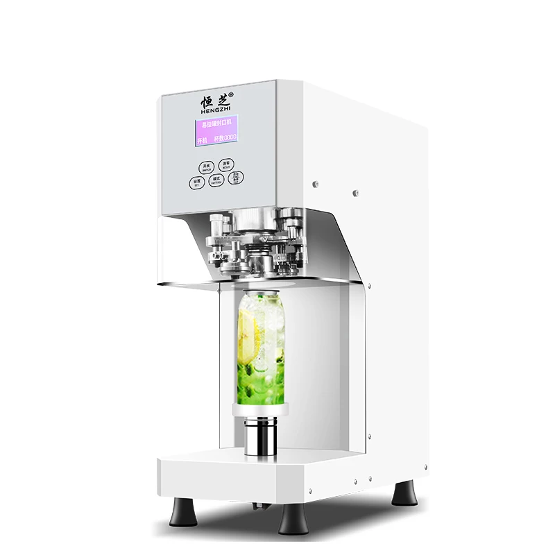 High quality full automatic can sealer machine for commercial