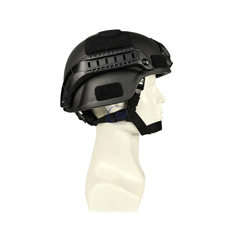 Wholesale Khaki PE MICH Ballistic Helmet Army Security  Bulletproof Military Helmet