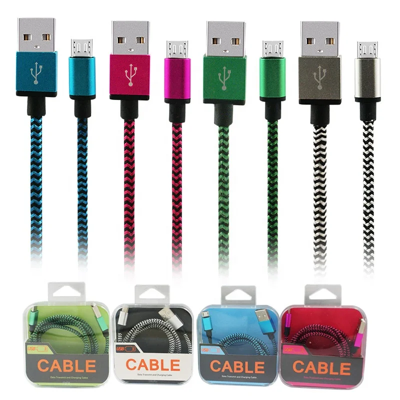  Непосредственный изготовитель плетеный зарядный Usb-кабель для iphone новейший кабель micro usb передачи данных синхронизация и