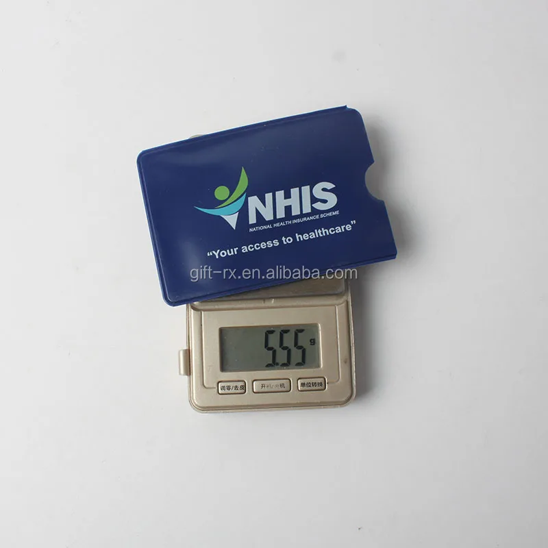 Business Style Flexible PVC Bank Credit Card Holder Case with PP Plastic Printed Logo Cartoon Pattern for ID Business Cards