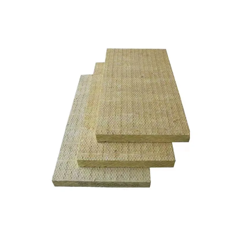 China Design Wholesale Waterproof Thermal Insulation Mineral Fiber Composite Rock Wool Board