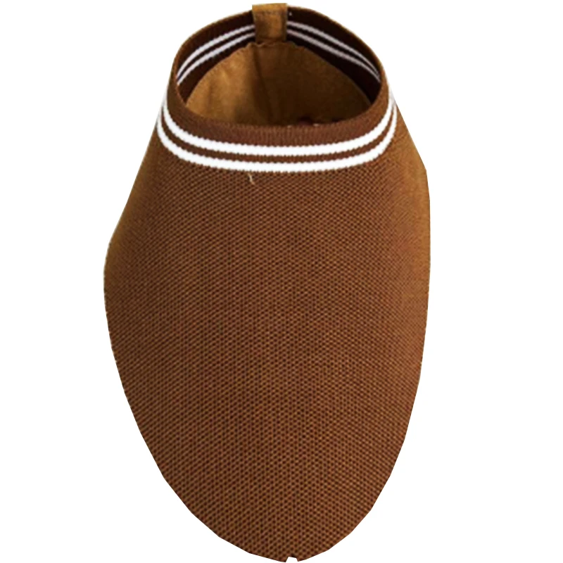 Semi finished women fabric vamp shoe upper Women Sneakers Shoe fly Knitting Uppers