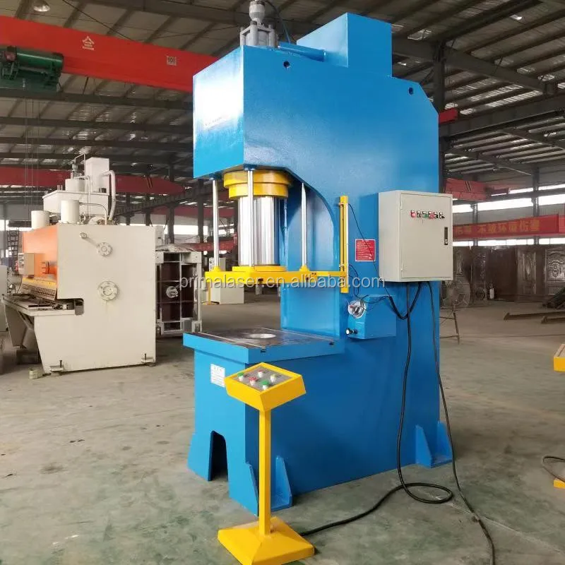 c frame hydraulic press used in aluminum cooling fin reshaping with ce/iso