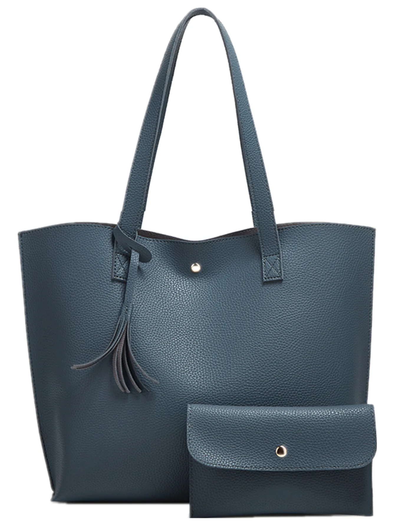 Wholesale Purse Pu Leather Woman Bag Set Fashion Shoulder Bag Ladies Large Tote Bags
