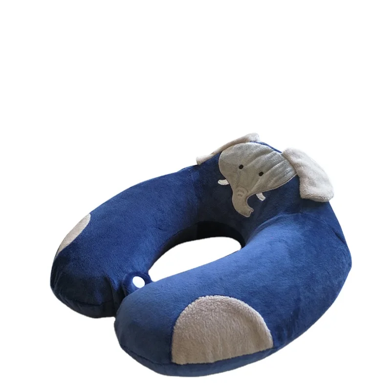 Hot Selling Portable Neck Rest Cartoon Travel Neck Pillow Memory Foam for Kid
