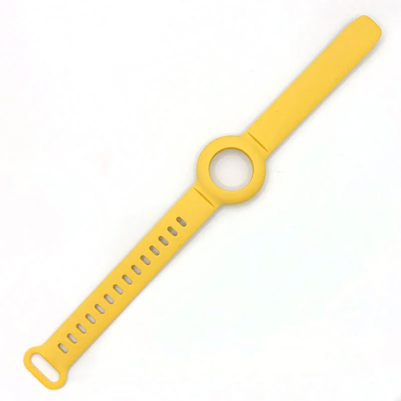 Силиконовый ремешок на заказ для Apple AirTag, защитный чехол, ремешок для часов AirTag для малышей, детей, пожилых людей