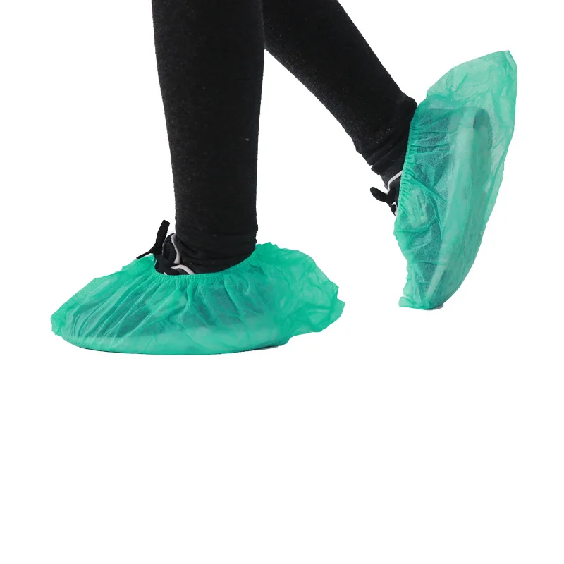 
CPE/PE shoe cover made by machine 