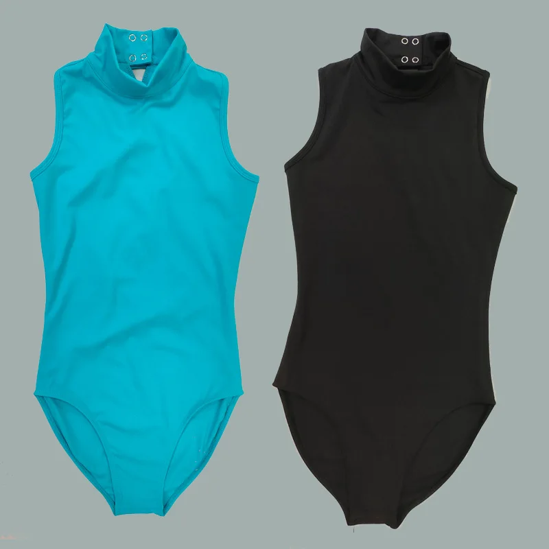 Kapeisha Sleeveless Ballet Performance Wear Girls Dancing Costumes Nylon Gymnastics Clothing Dance Unitard Women
