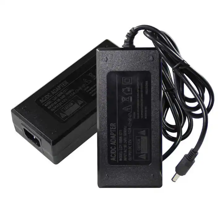 HKKUNCAN 24V 2500mA 60W Class 1 AC-DC Single Output Medical Power Supply with 2.1mm Plug