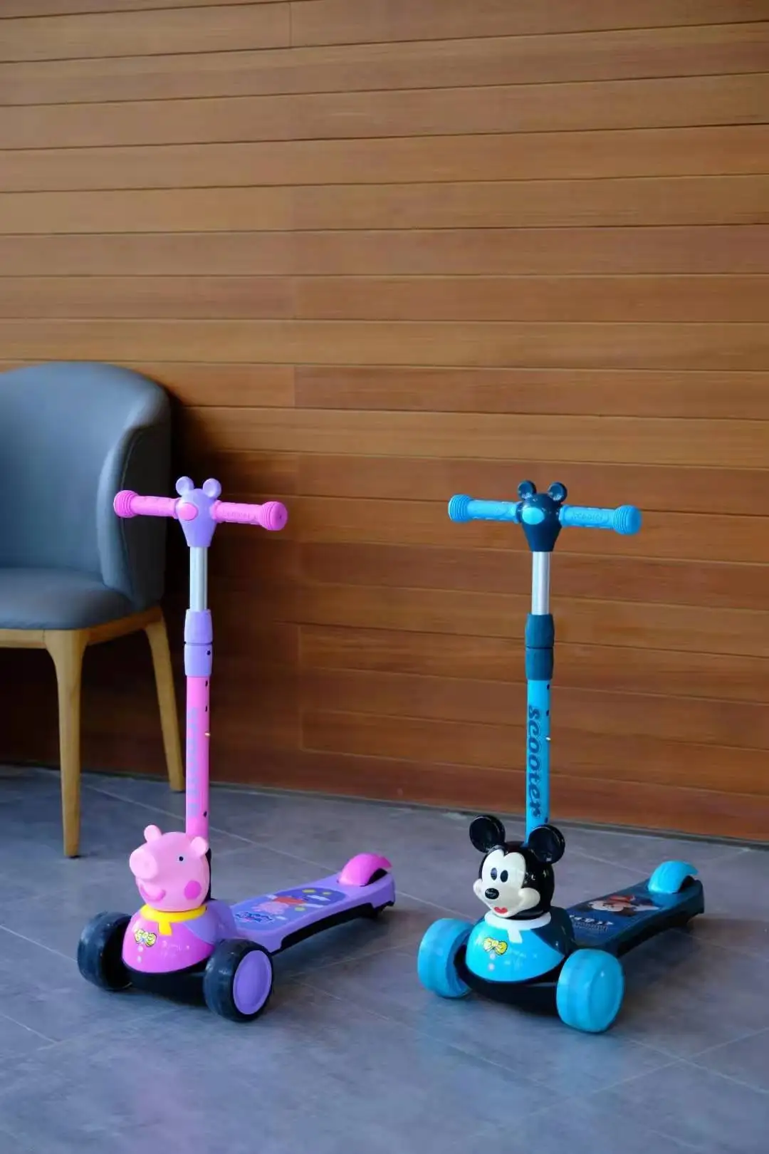 China Wholesale Factory Good Price Kick ride on Scooter car Foot Pedal Folding Stand For baby balance car
