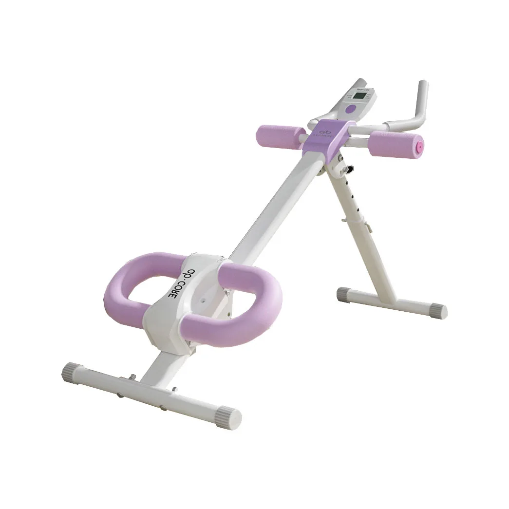 Ab Workout Equipment for Home Gym Ab Exercise Equipment with Digital Display Foldable Abdominal waist Toner