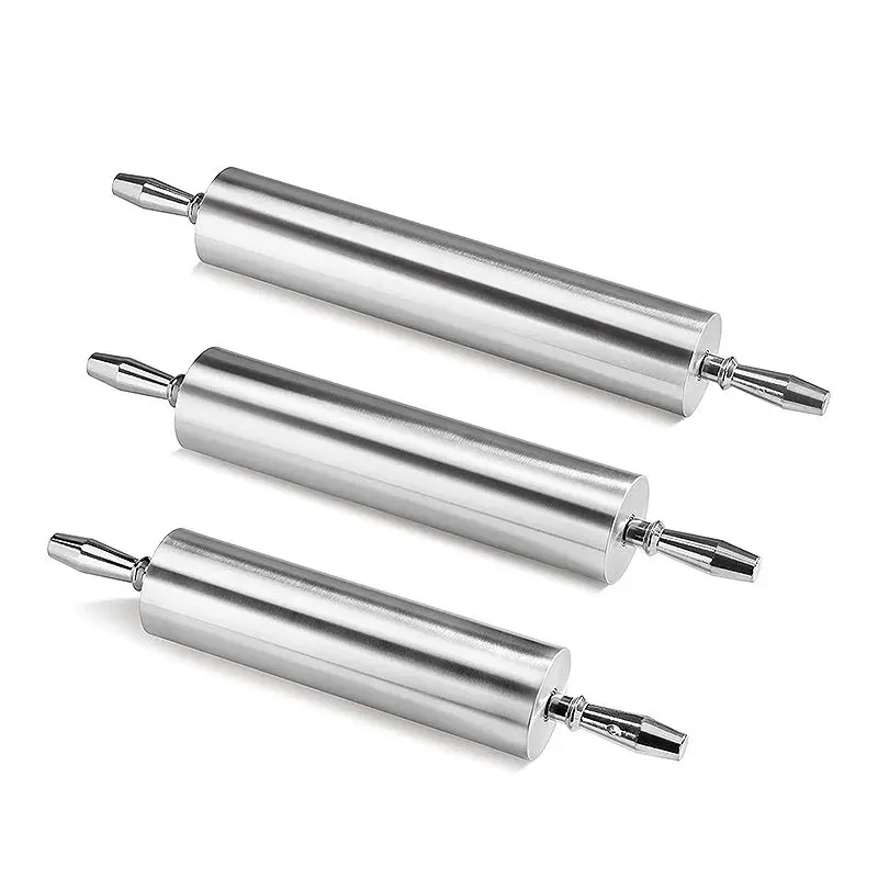 Multi-gauge aluminum alloy rolling pin kitchen household baking tool non-stick pan rolling noodles