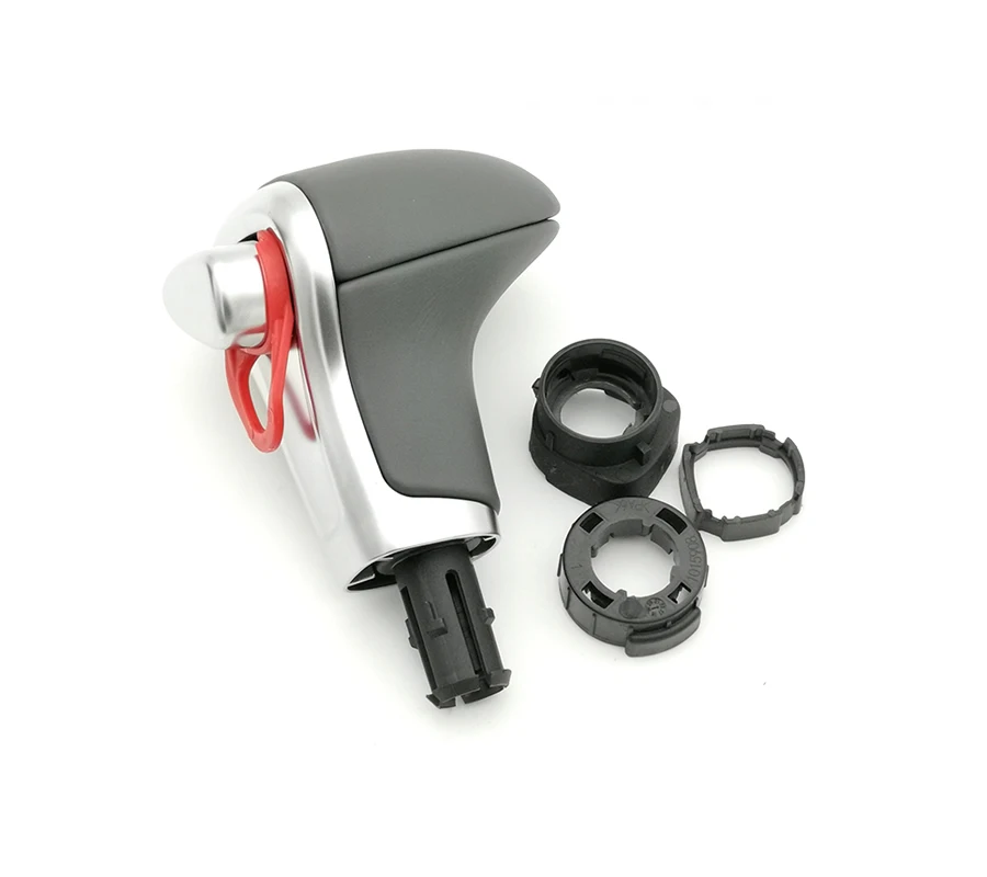 For audi car parts automatic Leather Gear Shift Knob For AUDI Q7 Q5 A3 A4 A5 A6 A7 C6 shifter handball gear knob Car Accessories