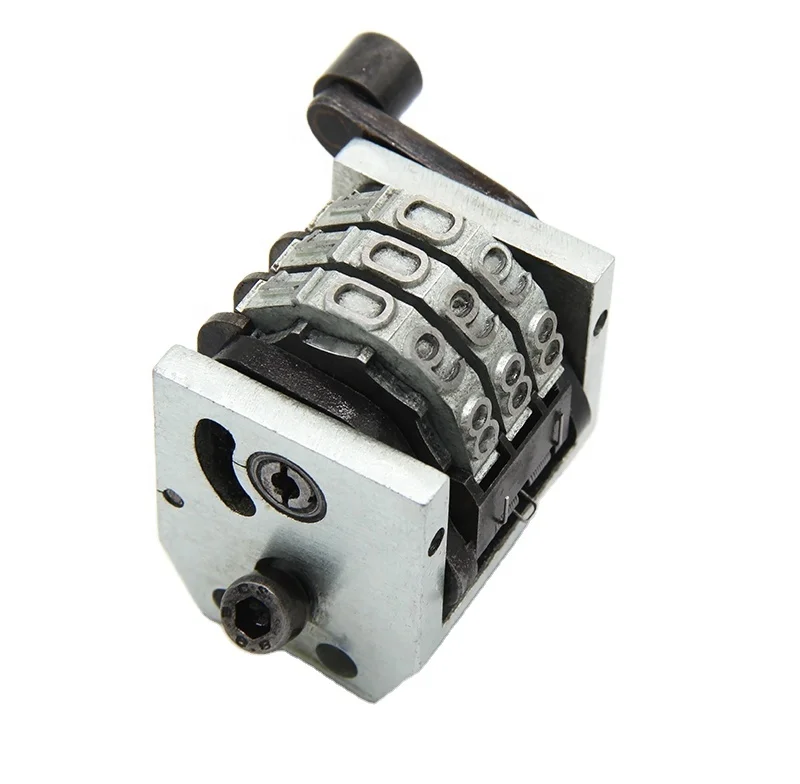 3digit Rotary type numbering machine numbering box numerator for multilith .Hamada offset machine