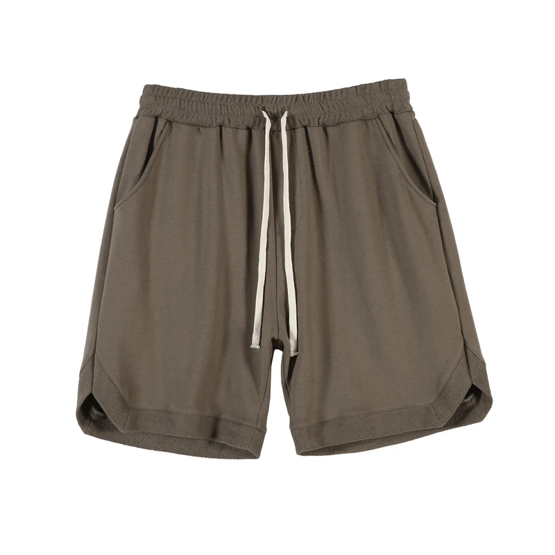 Wholesale Designer Logo Streetwear 100% Cotton Sweat Shorts for Men